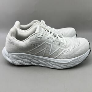 New Balance Fresh Foam 880V14 Running Shoes Women's 9 D Wide White Low Sneakers